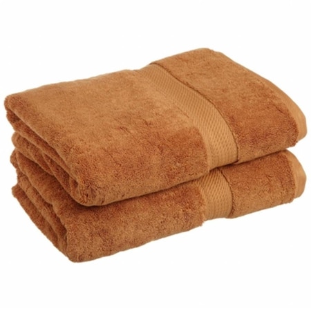 Superior 900GSM Egyptian Cotton 2-Piece Bath Towel Set  Rust 900GSM BATH RT